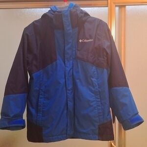 Columbia Omnitech 3 in 1 interchange boys jacket size Small